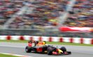 Daniel Ricciardo driving the Red Bull Racing RB12 at Canada