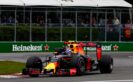Max Verstappen driving the Red Bull Racing RB12 at Canada