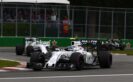 Valtteri Bottas, Williams FW38 Mercedes, leads Felipe Massa, Williams FW38 Mercedes