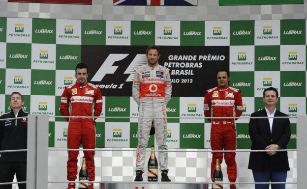 Dave Ryan 'sure' McLaren will win again 1 2012 Brazilian GP podium: 1. Button, 2. Alonso 3. Massa last win for Button and McLaren