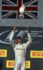 1. Hamilton 2. Rosberg 3. Ricciardo Hungarian GP F1/2016