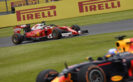 Sebastian Vettel in the Ferrari SF16-H