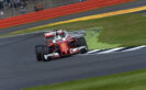 Sebastian Vettel in the Ferrari SF16-H