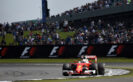 Sebastian Vettel in the Ferrari SF16-H