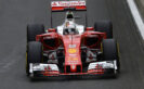 Sebastian Vettel in the Ferrari SF16-H