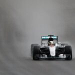 Lewis Hamilton fährt Mercedes W07 in Österreich GP 2016