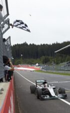Lewis Hamilton Mercedes W07 at Redbull Ring Austrian GP 2016
