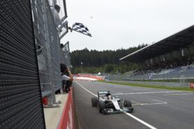 Lewis Hamilton Mercedes W07 at Redbull Ring Austrian GP 2016