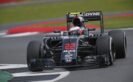 Jenson Button on track.