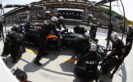Fernando Alonso makes a pit stop, Hungarian GP F1/2016.