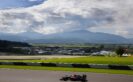 Jenson Button on track.