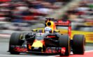 Daniel Ricciardo of Australia driving the (3) Red Bull Racing Red Bull-TAG Heuer RB12 TAG Heuer on track during the Formula One Grand Prix of Austria at Red Bull Ring.