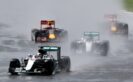 Lewis Hamilton of Great Britain driving F1 Team Mercedes F1 WO7