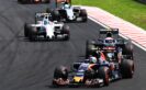 Carlos Sainz driving the (55) Scuderia Toro Rosso STR11 Ferrari at Hungarian GP F1/2016.