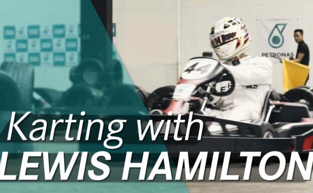 Lewis Hamilton goes karting ahead of the F1 British GP 1 Lewis Hamilton goes karting ahead of the F1 British GP