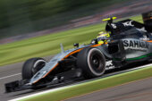 Sergio Pérez (MEX) Sahara Force India F1 VJM09. British Grand Prix