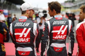 Romain Grosjean & Esteban Gutierrez at Red Bull Ring, Spielberg, Austria.