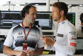 Jenson Button and Tom Stallard.
