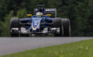 Marcus Ericsson on track at Austrian GP 2016