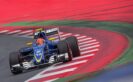 Felipe Nast in the Sauber C35 / Ferrari V6 Turbo at Austrian GP 2016