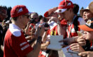 Kimi Räikkönen with fans at GP BELGIUM F1/2016