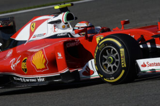 Kimi Räikkönen von Ferrari bei GP BELGIEN F1/2016