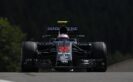 Jenson Button on track.