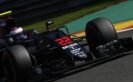 Jenson Button on track.