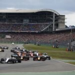 Lewis Hamilton Mercedes W07 / Mercedes V6 Turbo German GP 2016