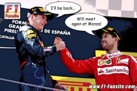 No bodyguards for Verstappen at Monza