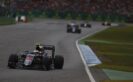 Jenson Button on track.
