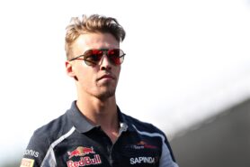 SPA, BELGIUM F1/2016: Daniil Kvyat Scuderia Toro Rosso walks in the Paddock.