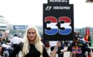 SPA, BELGIUM F1/2016: The grid girl of Max Verstappen of Red Bull Racing on the grid.