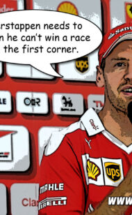 Vettel: 'Verstappen precisa aprender'