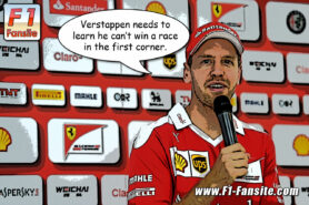Vettel: ‘Verstappen needs to learn’