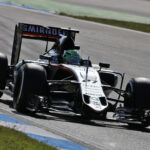 Nico Hulkenberg (GER) Sahara Force India F1 VJM09 at German GP F1/2016