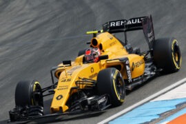 Esteban Ocon (FRA) Renault Sport F1 Team R16 Test Driver. German GP F1/2016