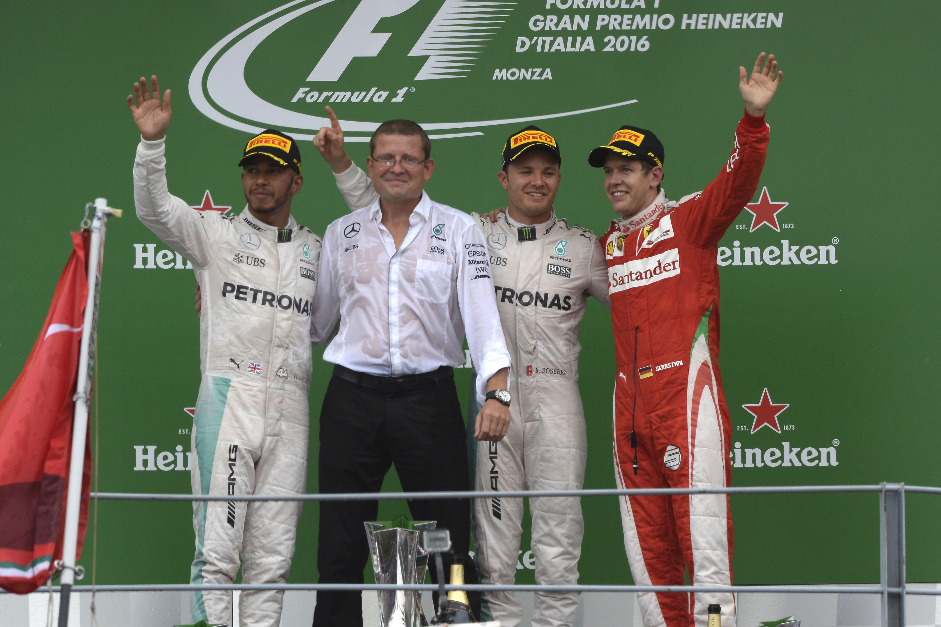 2016 Italian Grand Prix F1 Race Results, Winner and Report