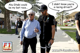 Abu Dhabi could be Ecclestone's last F1 race