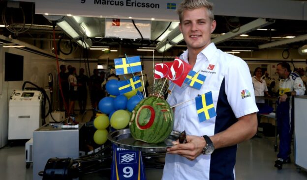 Ericsson fit to race after bicycle crash 1 Marcus Ericsson (SWE), Sauber F1 Team. 50th GP celebration. Marina Bay Street Circuit. F1/2016