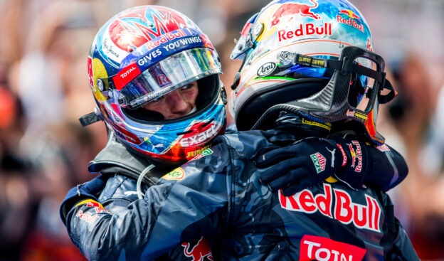 Horner defends ‘criticised’ Verstappen 1 Daniel Ricciardo and Max Verstappen of Red Bull Racing during the F1 GP of Germany at Hockenheimring 2016