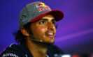 MONZA, ITALY F1/2016: Carlos Sainz Scuderia Toro Rosso in the Drivers Press Conference during previews for the Formula One Grand Prix.