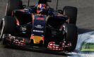 MONZA, ITALY F1/2016: Daniil Kvyat driving the (26) Scuderia Toro Rosso STR11 Ferrari 060/5 turbo on track during practice for the Formula One Grand Prix F1/2016.