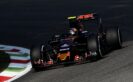 MONZA, ITALY F1/2016: Carlos Sainz driving the (55) Scuderia Toro Rosso STR11 Ferrari 060/5 turbo on track during practice for the Formula One Grand Prix.