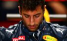 MONZA, ITALY F1/2016: Daniel Ricciardo of Red Bull Racing sits in his car in the garage during practice.