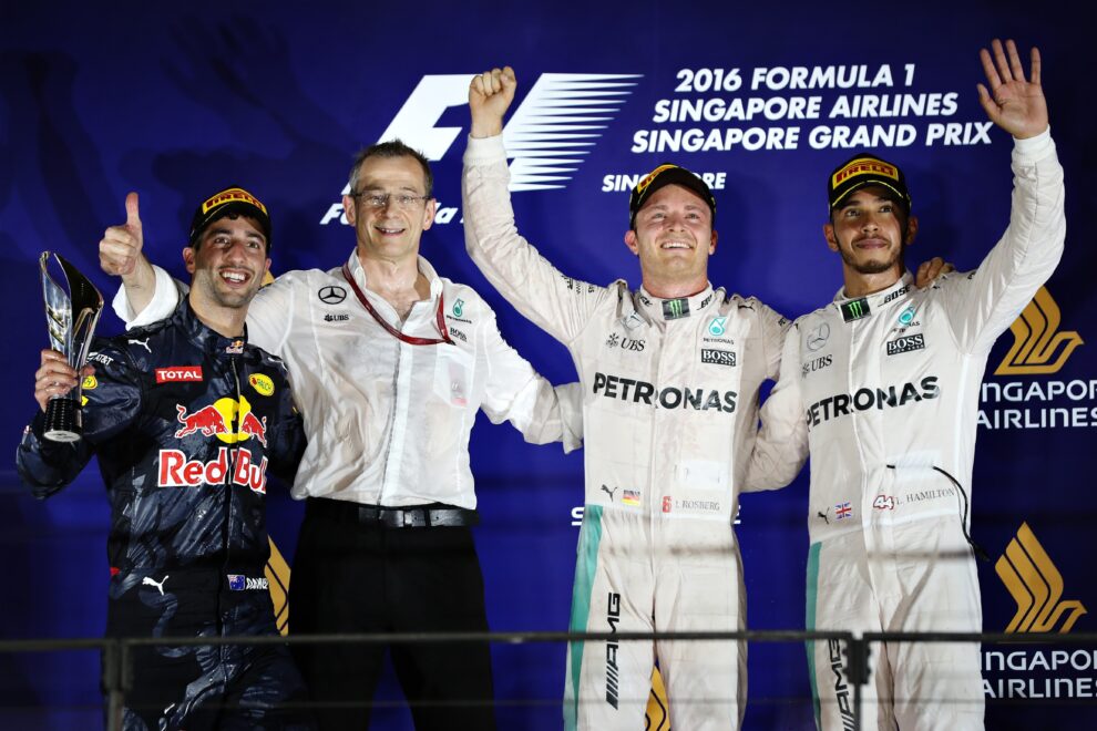 2016 Singapur Grand Prix F1 Rennergebnisse
