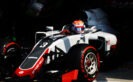 Romain Grosjean leaves the garage at Monza, Italian GP F1/2016