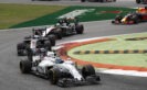 Felipe Massa, Williams FW38 Mercedes, leads Fernando Alonso, McLaren MP4-31 Honda, and Nico Hulkenberg, .... Italian GP F1/2016.