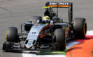 Sergio Perez Sahara Force India F1 VJM09. Monza-Italian Grand Prix 2016.