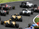 Start of the race during the 2016 Formula One World Championship, Japan Grand Prix